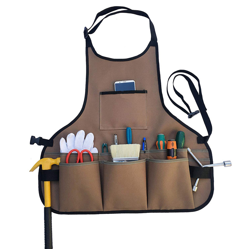 Woodworking Apron - Fartuch ogrodniczy Oxford Belt, wielofunkcyjny fartuch