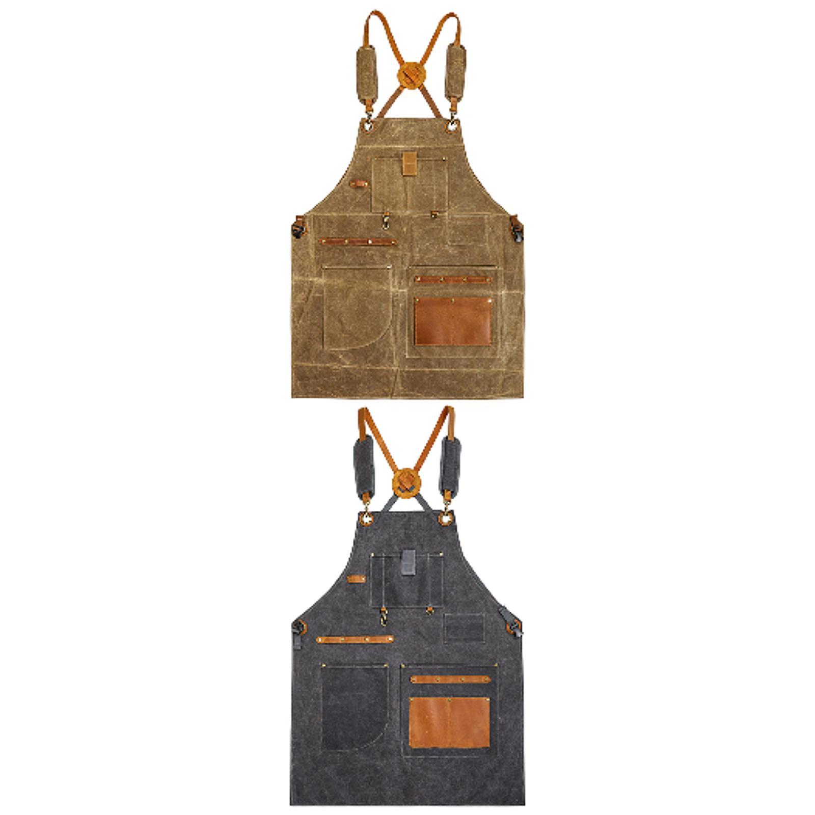 Woodworking Apron - Fartuch stolarski z grubymi kieszeniami na
