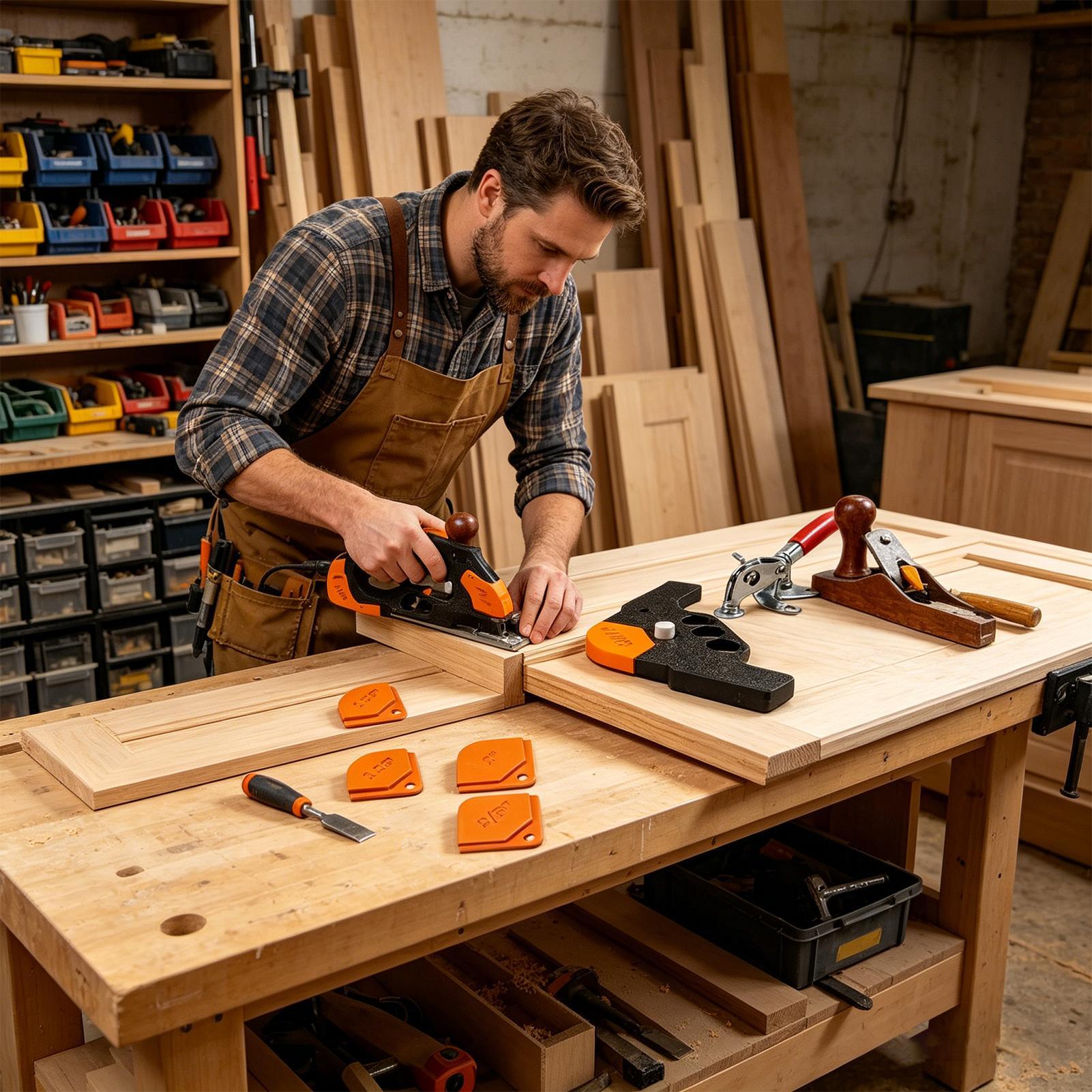 Woodworking Templates - Szablon do zaokrąglania narożników frezarki, 5