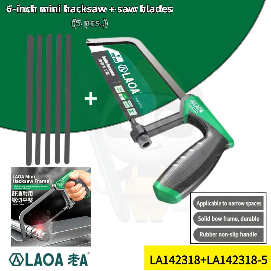 Woodworking Hand Saw - Mini piła ręczna LAOA 6 cali