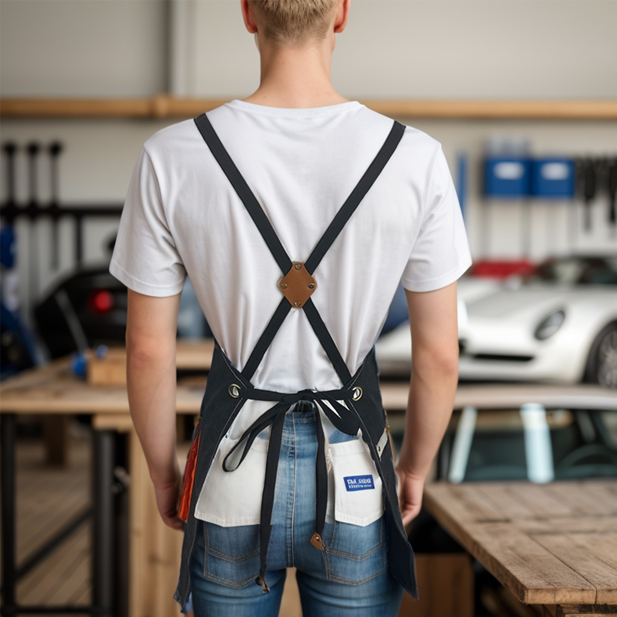 1 szt. Regulowany pasek na ram – Woodworking Apron recenzja i cena