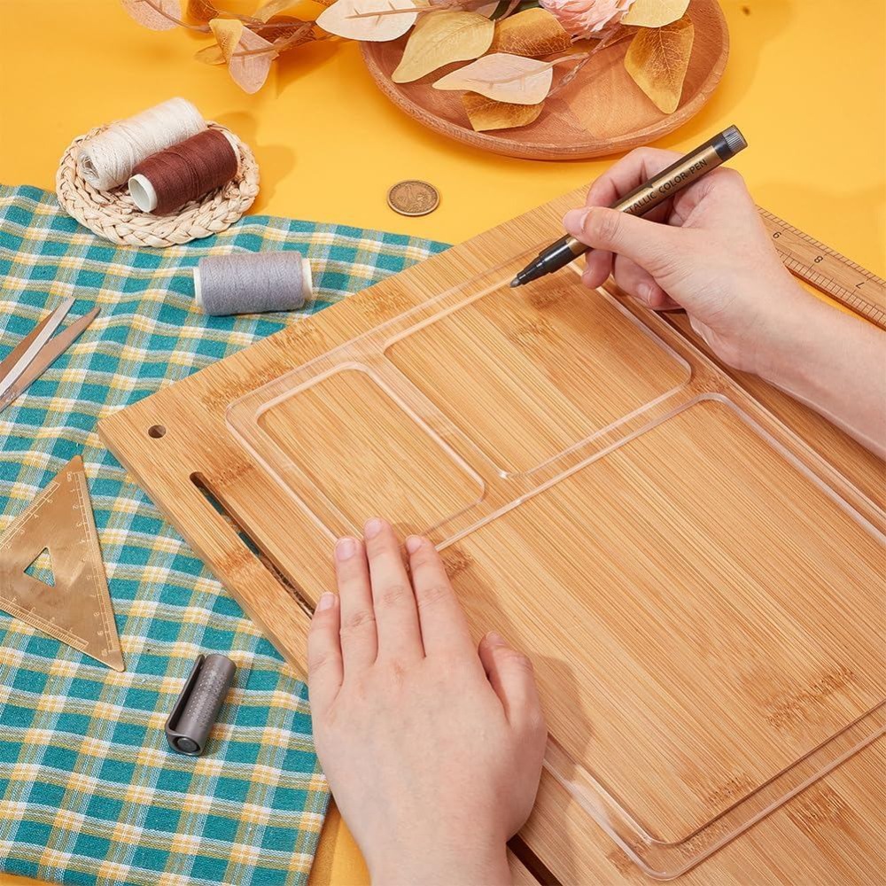 Szablon frezarski z 3 przegród – Woodworking Templates recenzja i cena
