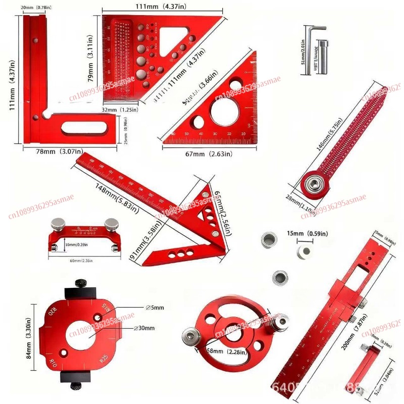 Zestaw narzędzi do pomiarów w  – Woodworking Free Plans recenzja i cena
