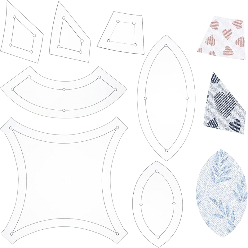 7 Shapes Double Wedding Ring A – Woodworking Templates recenzja i cena