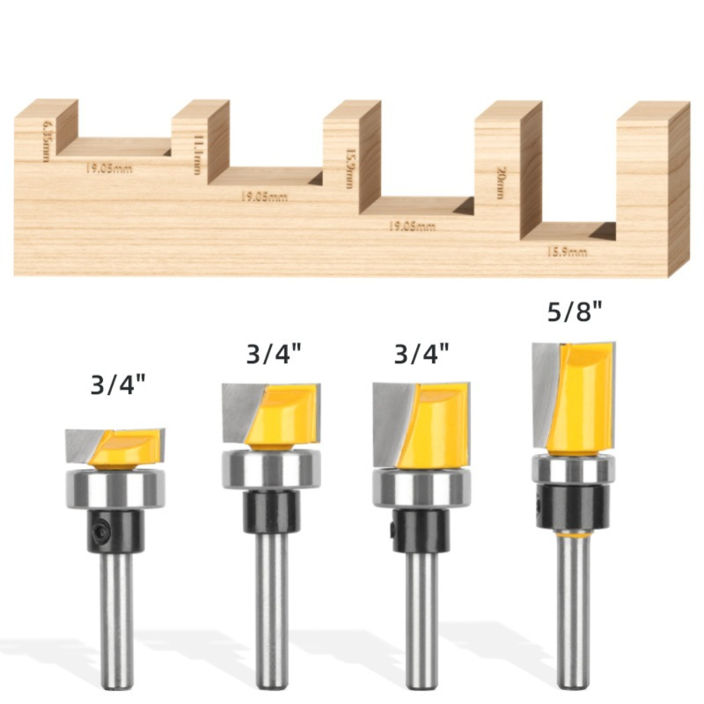 Frez trzpieniowy 1/4 cala z ło – Woodworking Templates recenzja i cena