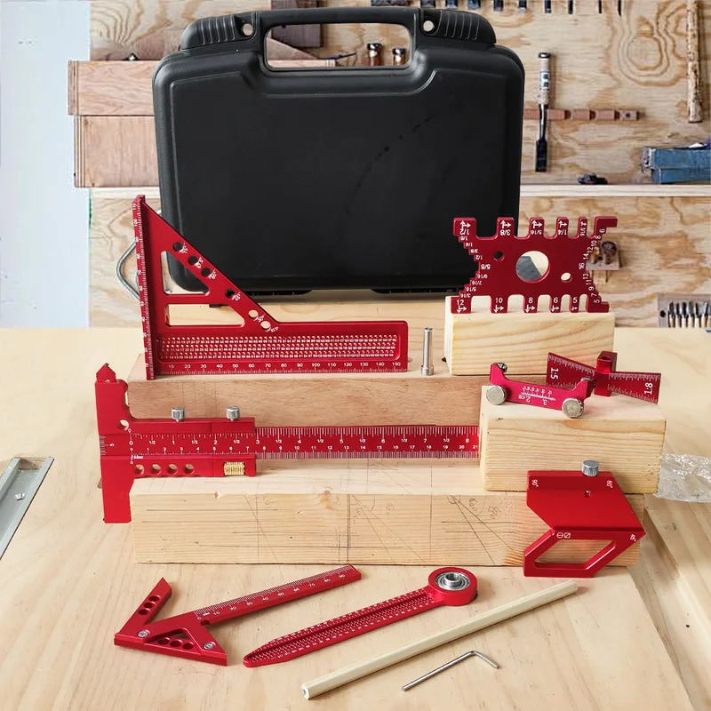 Zestaw stolarski z aluminiowym – Woodworking Free Plans recenzja i cena