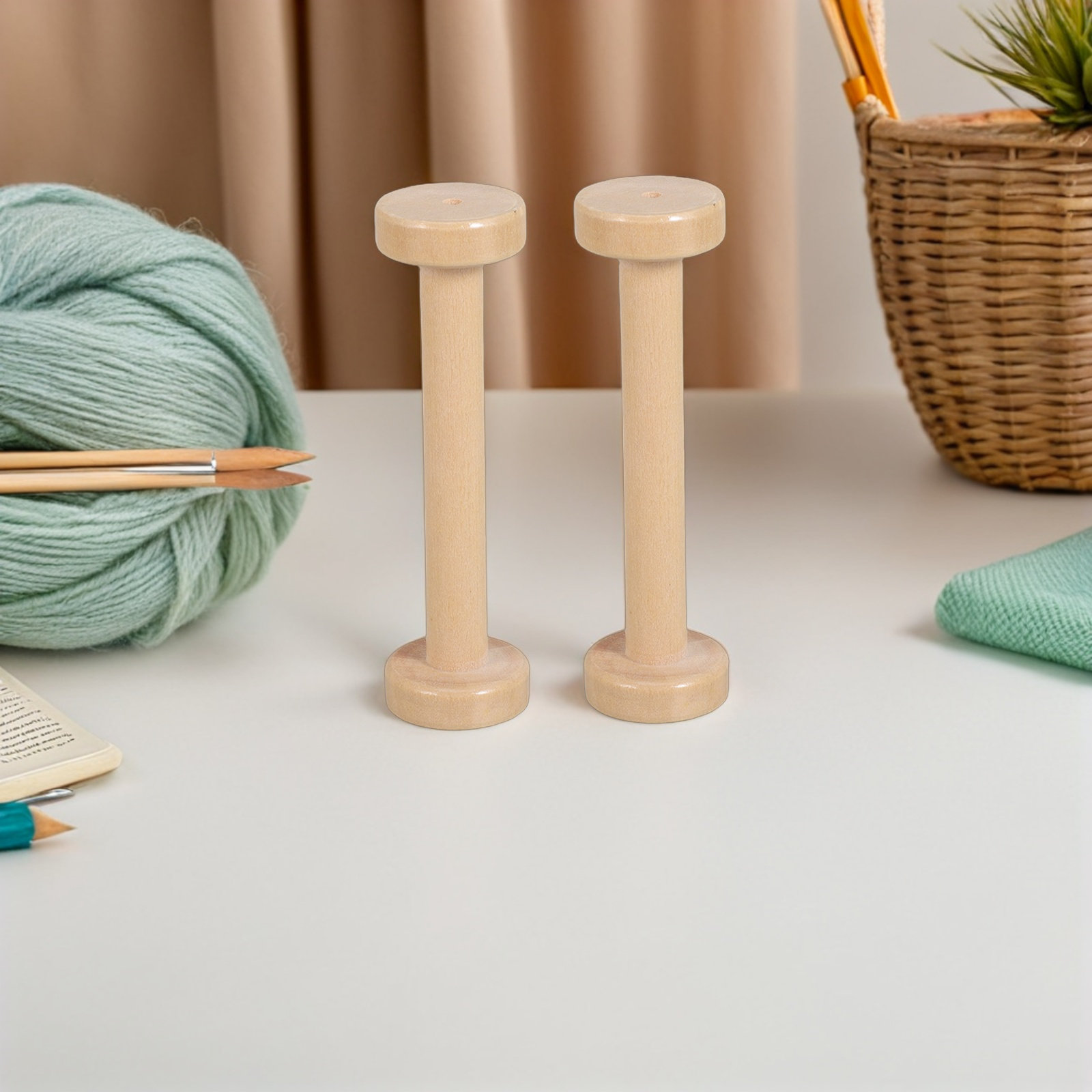 5 szt. Drewniane szpule Natura – Woodworking Ideas recenzja i cena