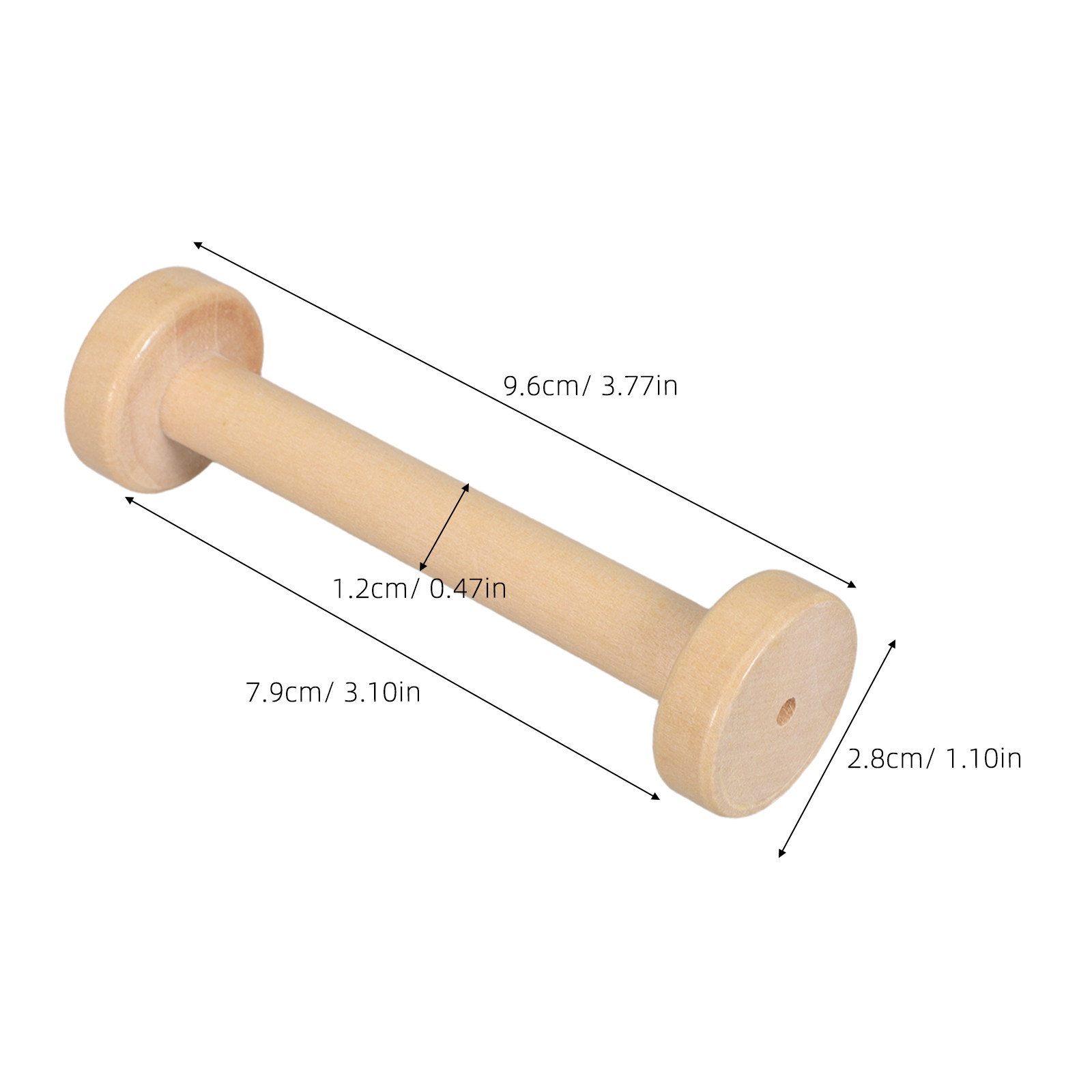 5 szt. Drewniane szpule Natura – Woodworking Ideas recenzja i cena