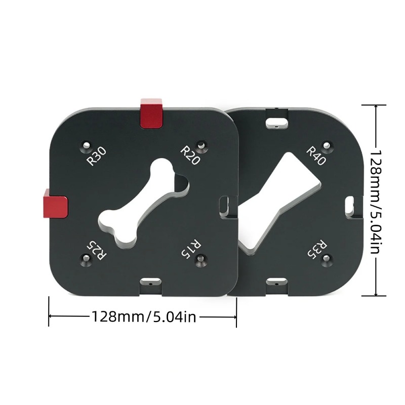 Szablon do zaokrąglania narożn – Woodworking Templates recenzja i cena