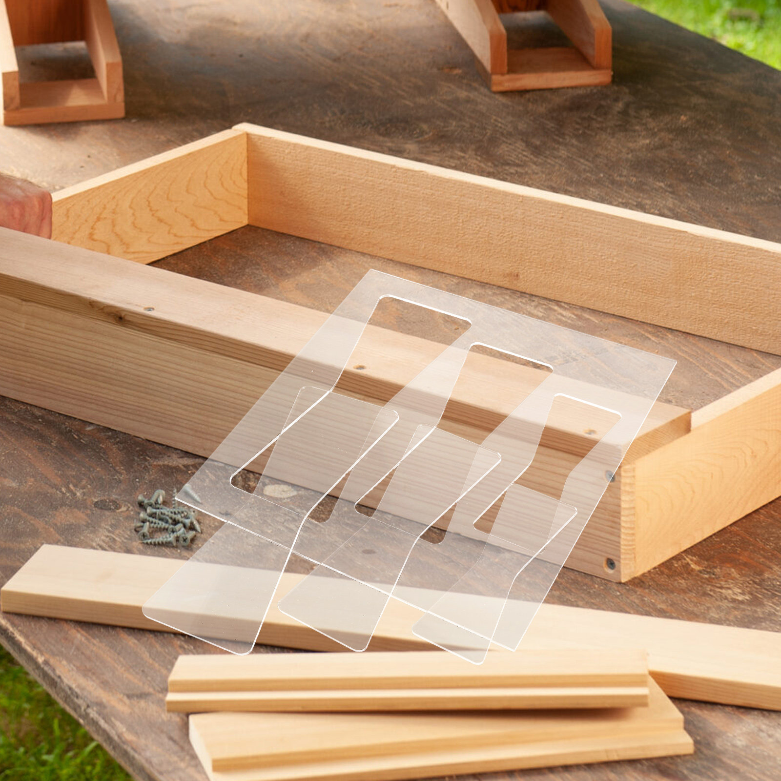 2 szt. Akrylowe szablony do ob – Woodworking Templates recenzja i cena